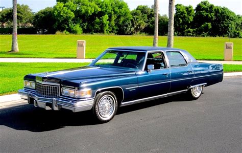 Driving in Style: Cruising in a 1976 Cadillac Fleetwood Talisman